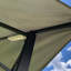 Pavillon de jardin en acier pour barbecue l 8 pi. x P 5 pi.