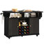 142.5 cm W Kitchen Cart with Top