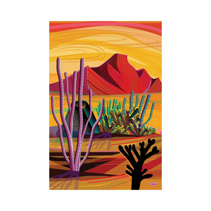 «Love Mountain» par Charles Harker - photographie sur toile tendue, H 60 po x l 40po x P 1,5 po