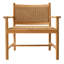 Pivetti Outdoor Teak Lounge Chair