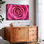Impression sur toile rose vif-102859341