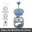 Cafetière 5 tasses Borosilicate (600 ml, 20 oz)