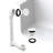 12" & 4" Sch. 40 PVC Tip-Toe Bathtub Leg Drain with No-Hole Overflow-37012008