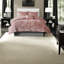 Ensembles de literie luxueux en velours rosé, style moderne pour le confort de la maison