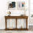 Console Table With Bottom Shelf