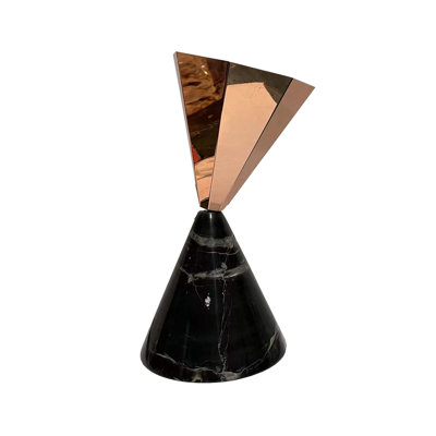 Hourglass Marble LED Table Lamp