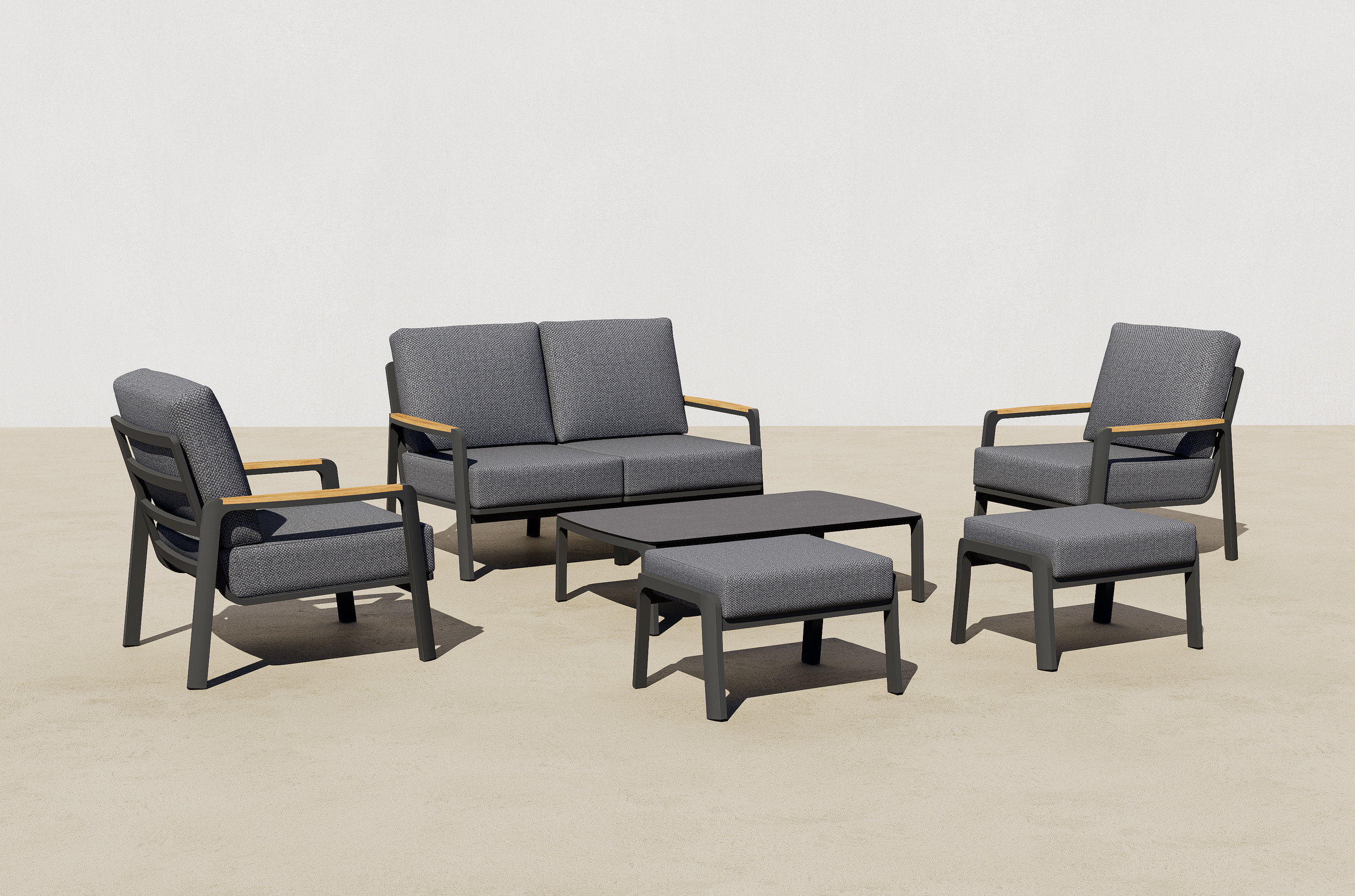 Latitude Run® Traian 7Piece Deep Seating Set Wayfair