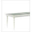 Platinum Finish Dining Table
