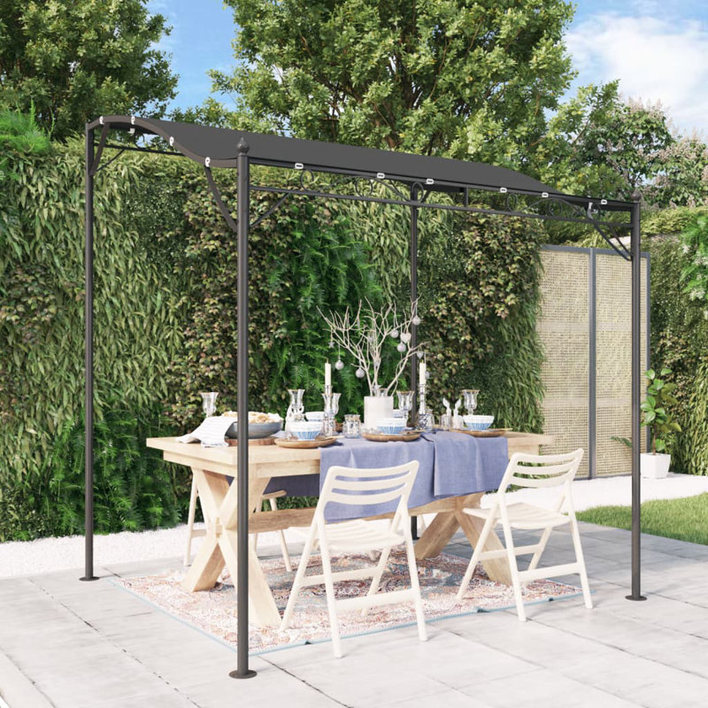 Betton 2m x 2m Steel Party Tent, Anthracite, Anthracite
