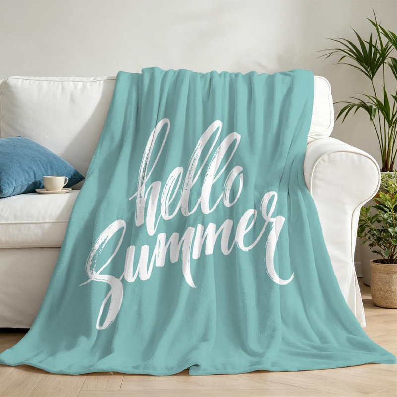 Jeté transparent en flanelle de polaire ultra douce, Jeté 50 po x 60 po