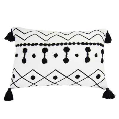 Your Lifestyle by Donna Sharp Cameron Tassel Tufted Throw Pillow