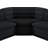 Iyaunna Velvet L-Shaped Sectional Symmetrical-90279130