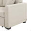 Canapé-lit modulaire avec rangement-732211590