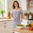 Blue Stripe Apron
