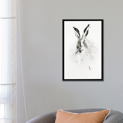 « mr. lapin », reproduction d’art sur toile tendue