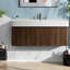 Wall Mounted With Solid Surface Top-2134711045