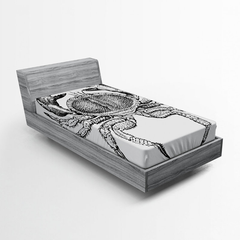 Drap-housse crabes, Drap-housse simple TG
