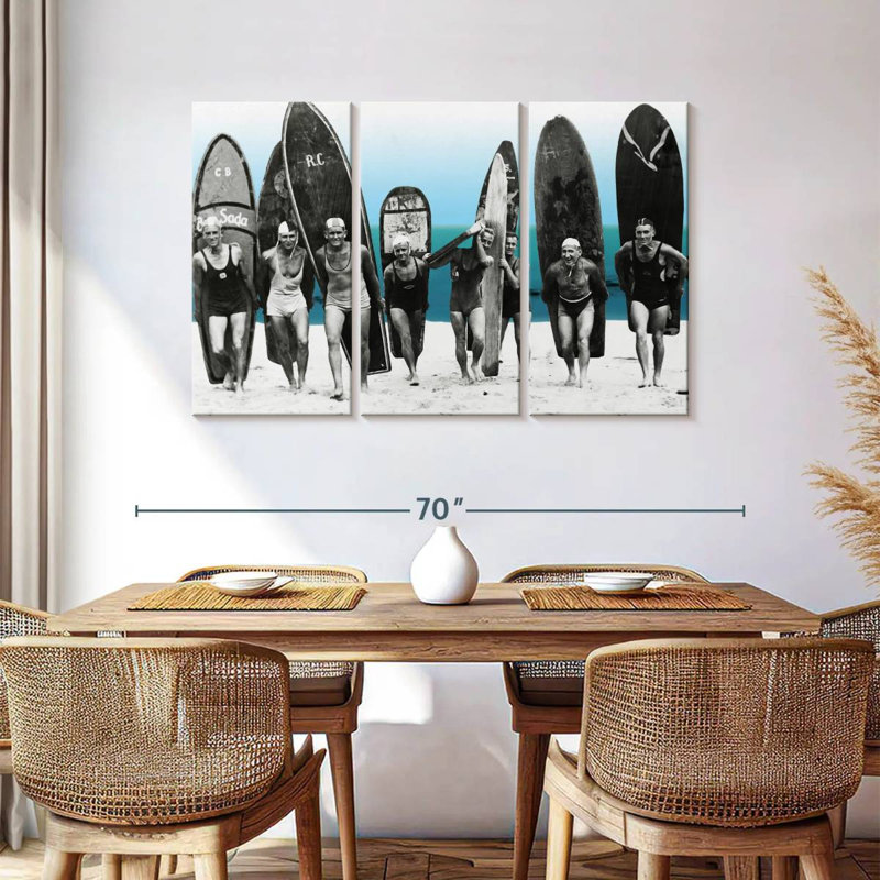 Senne Surf's Up, 1922, H 36 po x l 57 po