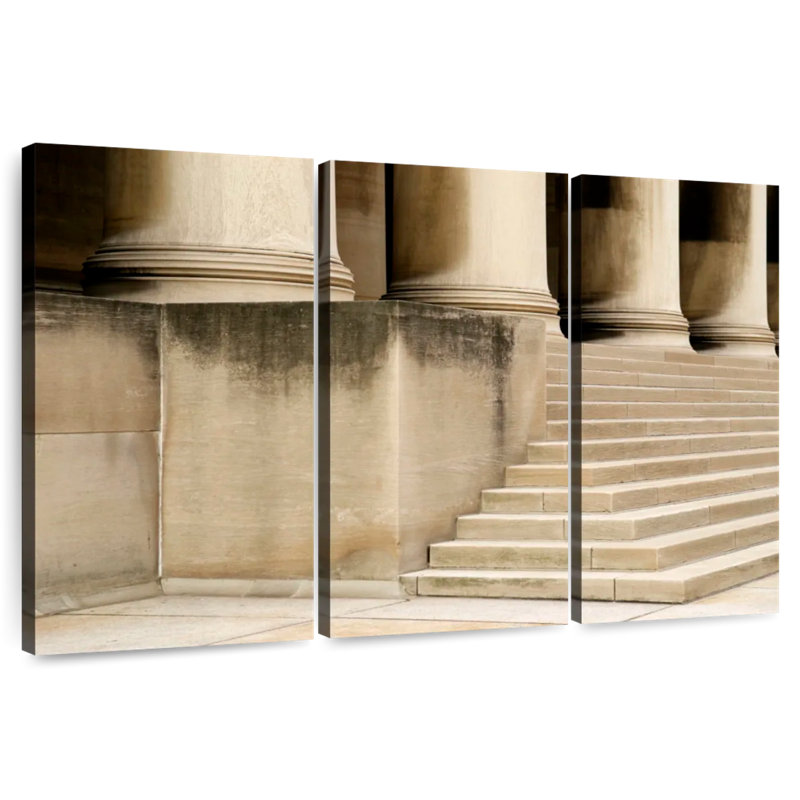 Lilie Columns And Steps, 20" H x 33" W