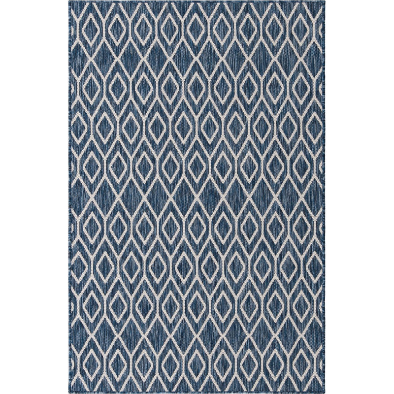 Turks and Caicos Indoor/Outdoor Rug, Rectangle 4'1" x 6'1"