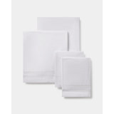 Dorset White Crochet Cotton Sheet Set