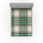 Ambesonne Geometric Fitted Sheet Wave Pattern Cottagecore Jade Green Pale Salmon-106731762