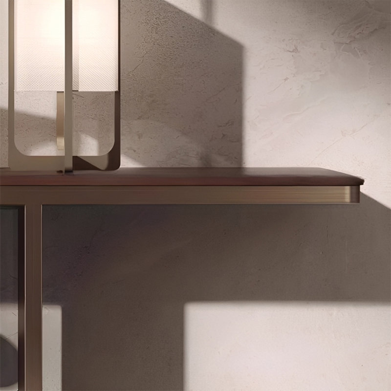 Console Modern Minimalist Luxury Art, H 33,46 po x l 39,37 po x P 13,78 po