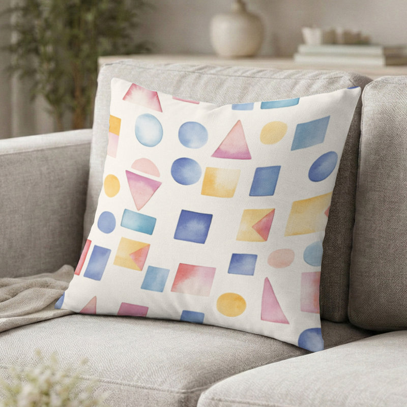 Coussin Modern, H 18 po x l 18 po