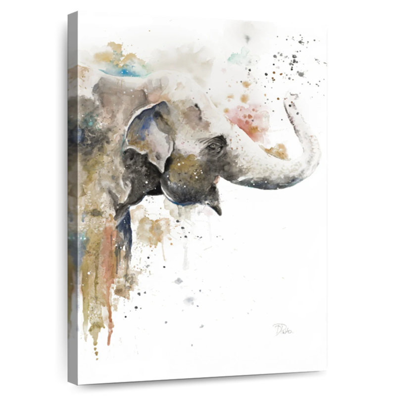 Brampt Water Elephant, 48" H x 32" W