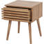 Teachey 40cm W Manufactured Wood Bedside Table