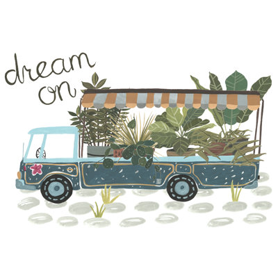 Hit The Road I by Melissa Wang - Wrapped Canvas Painting