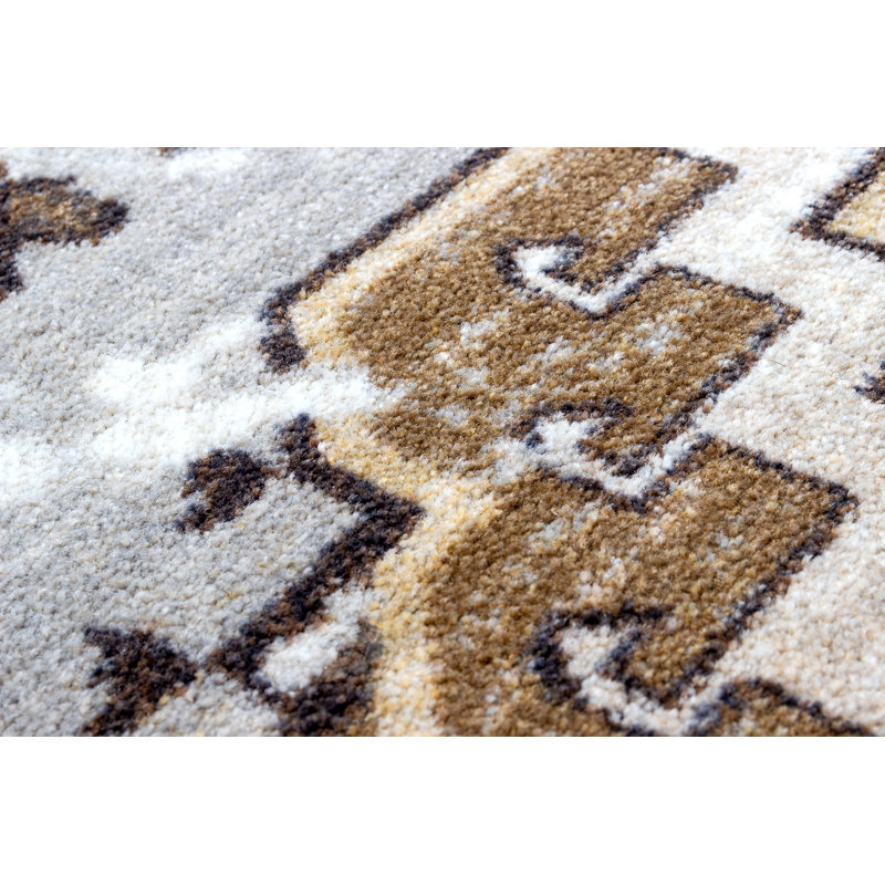 Southwestern Indoor Rug, Rectangle 3'10" x 5'4"
