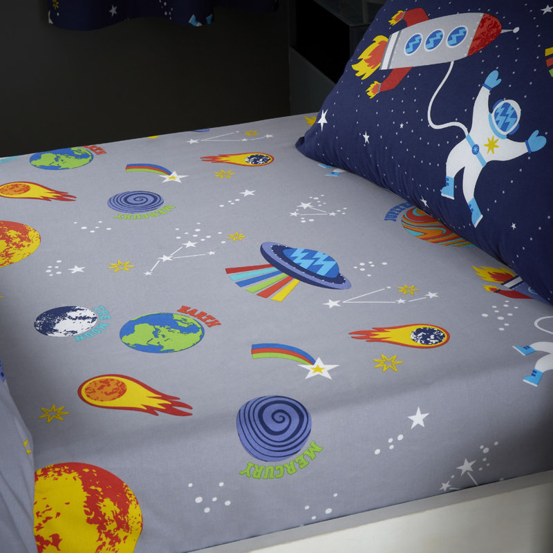 Lost In Space Fitted Sheet, Single