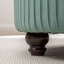 Repose-pieds rond avec rangement en velours Bula-943753749