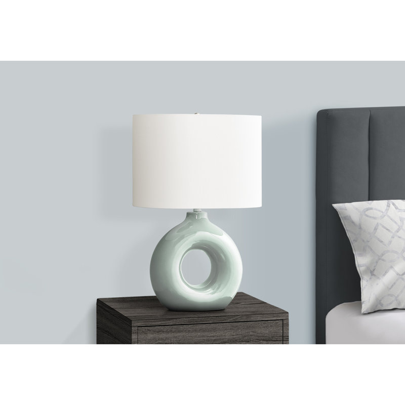 Lampe de table contemporaine et moderne, Vert