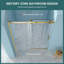 Porte de douche simple coulissante - Verre trempé de 8 mm avec cadre en acier inoxydable 304-120558918