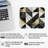 Abstract Geode Shapes II Modern Gaming Cute Office Laptop Desk Pad Gift Mat Square Rectangle Non-Slip Mousepad