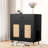 Cat Litter Box Enclosure With Drawer, Hidden Litter Box Cabinet  With Slot Row, Ventilation For Living Room, Bedroom, wood-1084098728