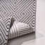 Tapis gris moderne lavable à la machine-106405384