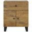 Launcest 50cm W Metal Bedside Table