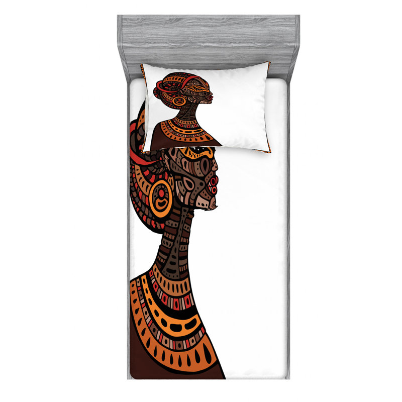 Microfiber Sheet Set, Twin Sheet Set with 1 Pillowcase