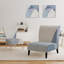 Fauteuil de chambre rembourré Mid-Century