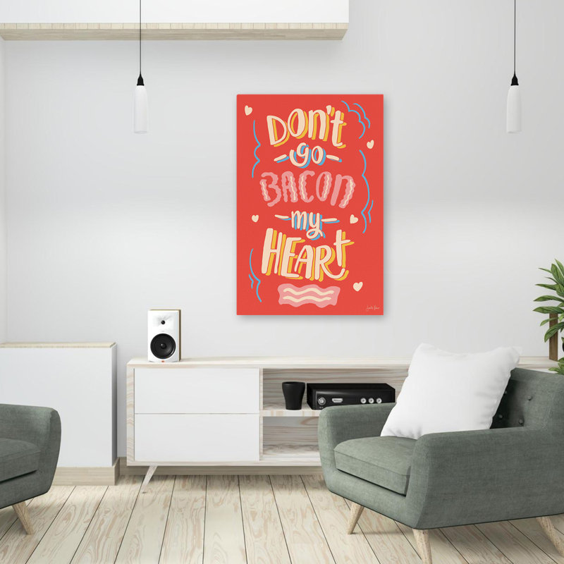 Bacon My Heart I - Bacon, H 36 po x l 24 po