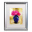 «Pink Carnations in Cobalt Blue Vase» par Kuehn, reproduction d'art sur toile encadrée-19605206-69680474-19605205