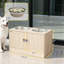 Bols surélevés pour chien avec armoire de rangement