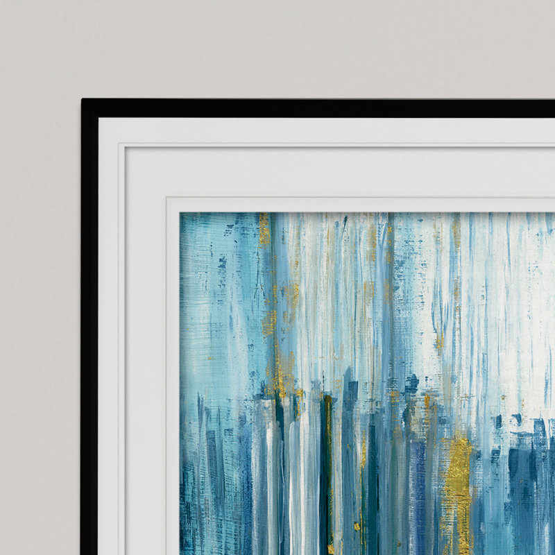 « saturnia », reproduction de peinture à l’acrylique encadrée, Noir, H 20 po x l 24 po x P 1,5 po