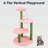 Multi-Level Cat Tree with Removable Cozy Perch, Scratching Posts, and Hanging Toy for Climbing, Resting, and Playing