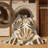 Washable Modernist Shell Study Coastal Area Rug-112691919