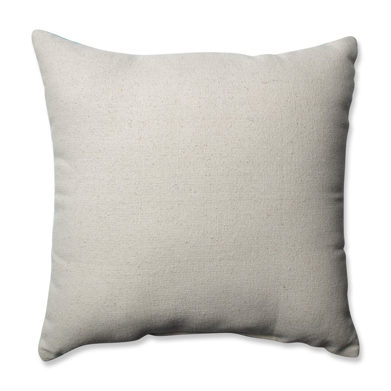 Coussin en coton mirage, Turquoise