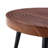 Modern Round Coffee Table With Metal Leg-1965304611